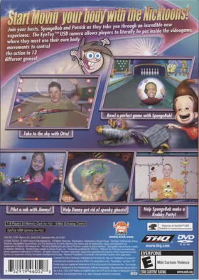 Nicktoons Movin box cover back
